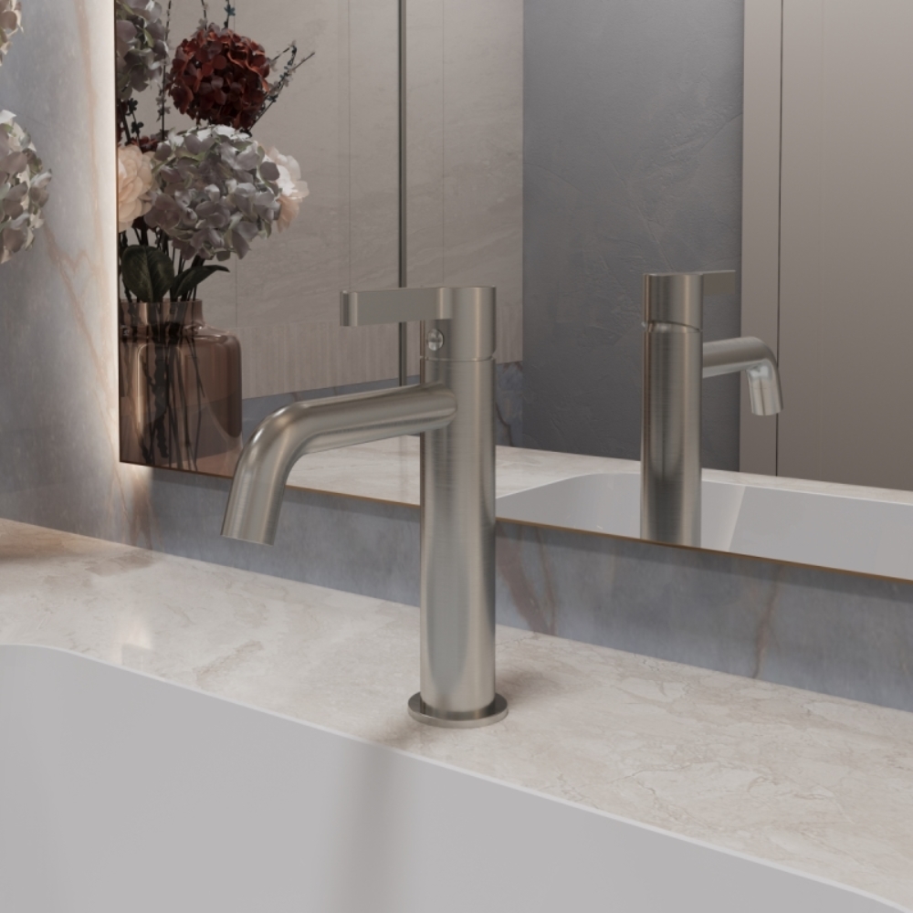 Смеситель для раковины Vincea Villa Никель — изображение 2