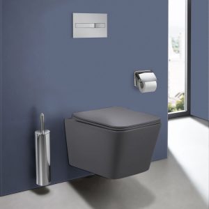 Унитаз подвесной Vincea Q-Line Антрацит матовый